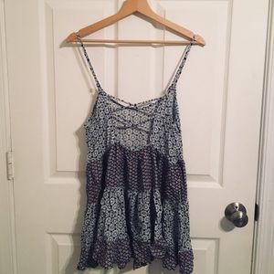 EN CRÉME Long tunic shirt